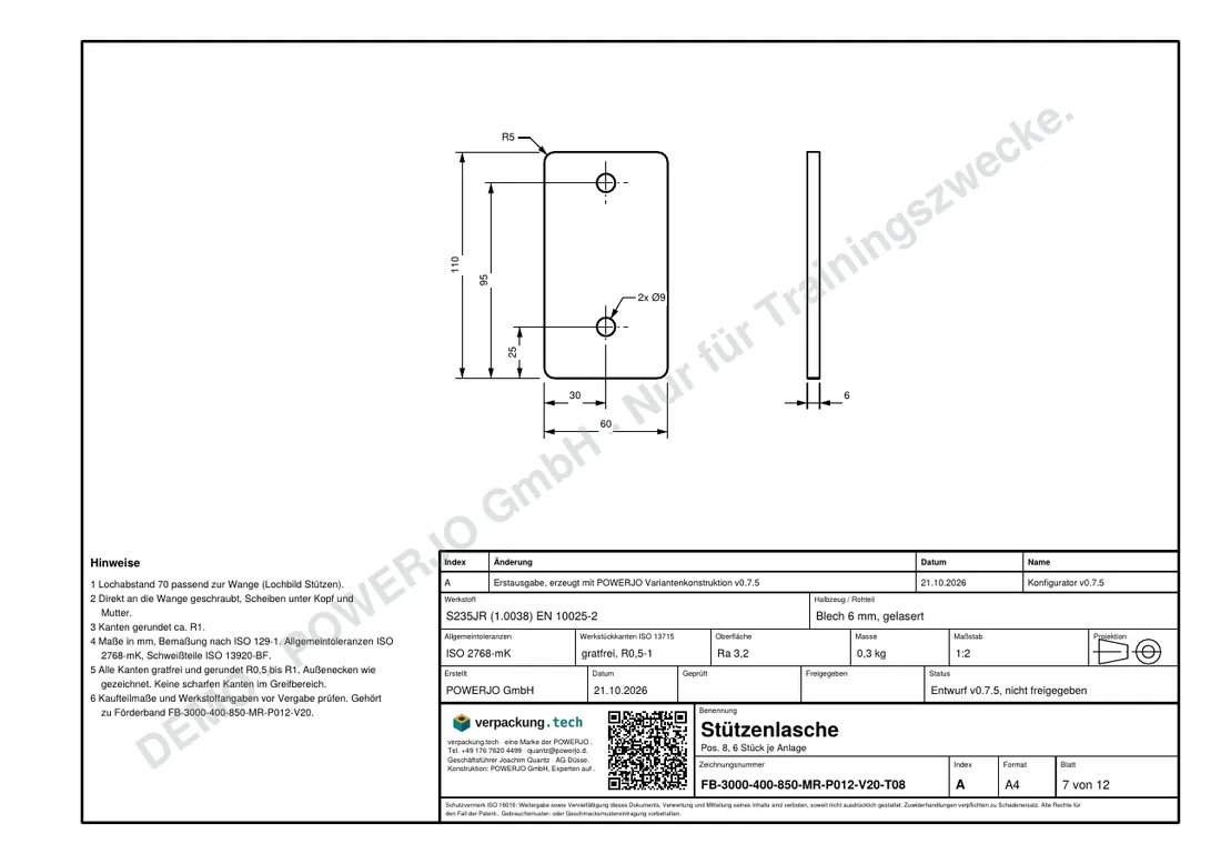 Einzelteile, Blatt 7