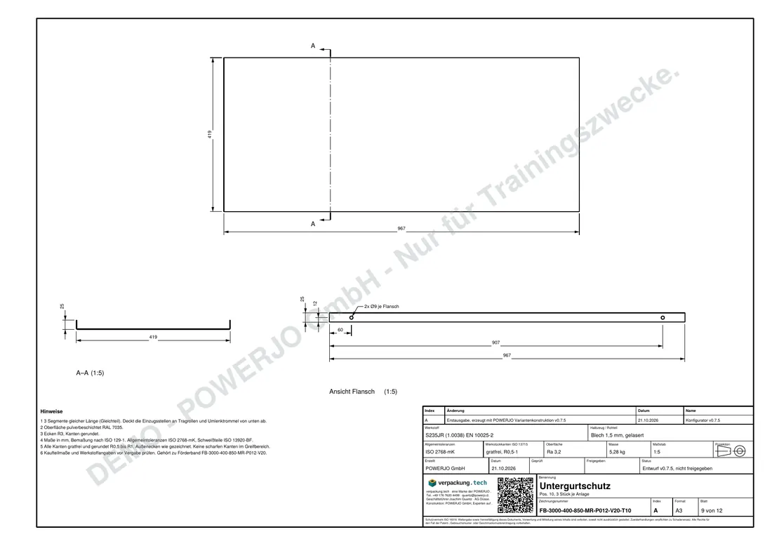 Einzelteile, Blatt 9